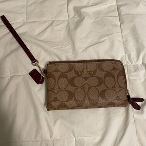 NWOT Coach Wristlet Wallet